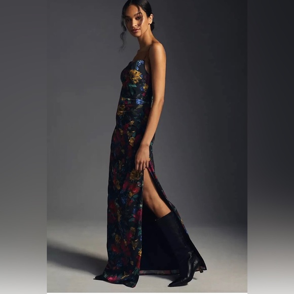 New Anthropologie Hutch Pleated Maxi Dress Size 22. B16 - Picture 7 of 10